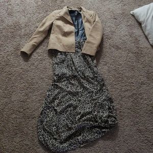 Dress and blazer!